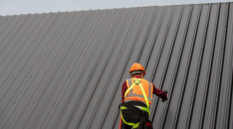 Professional metal roof installation services in Cranfills Gap, TX
